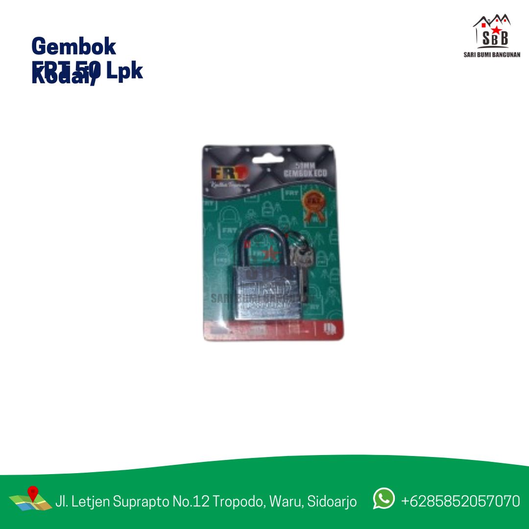 Gembok Kodai/FRT 30 Lpk